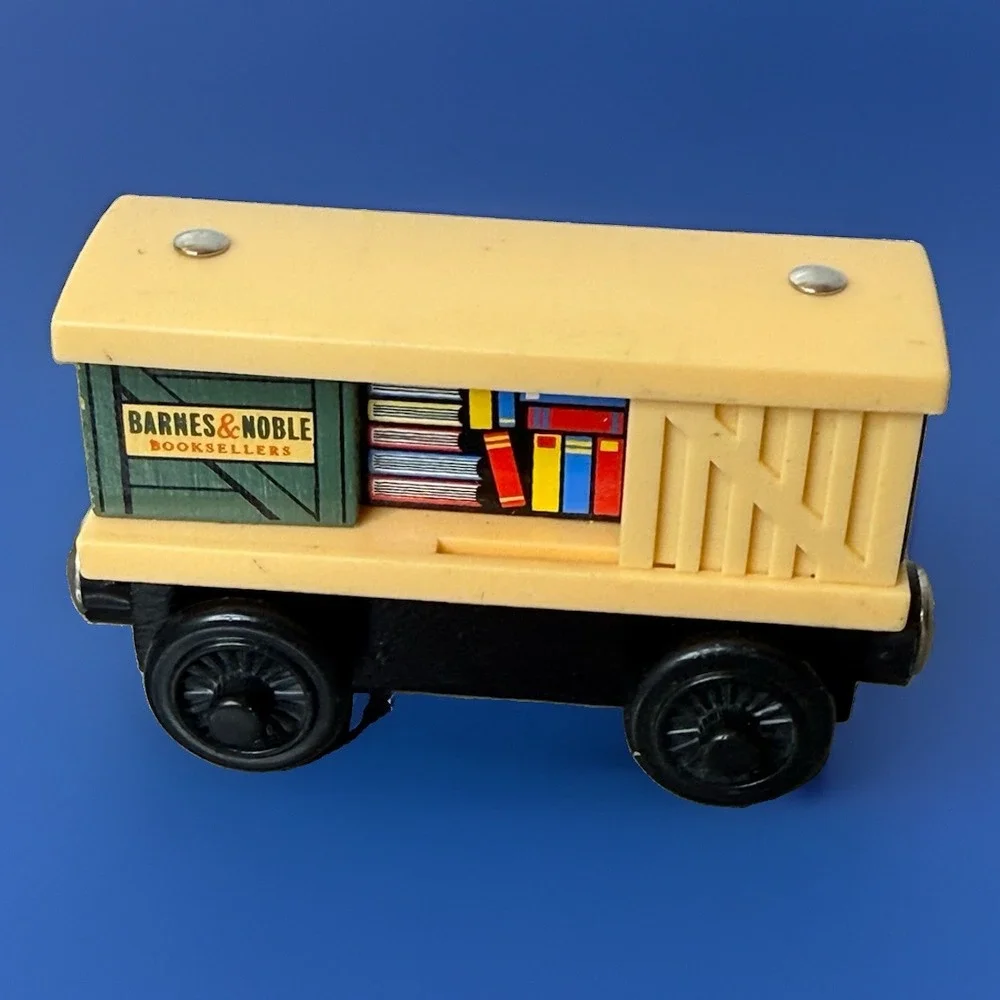 ⁠VTG Thomas & Friends Wooden Barnes & Noble Exclusive Box Car LC78140 EXCELLENT